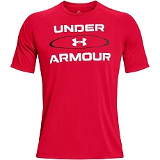 ФУТБОЛКА UNDER ARMOUR TECH 2.0 WORDMARK GRAPHIC SHORT SLEEVE SR 1373426-890