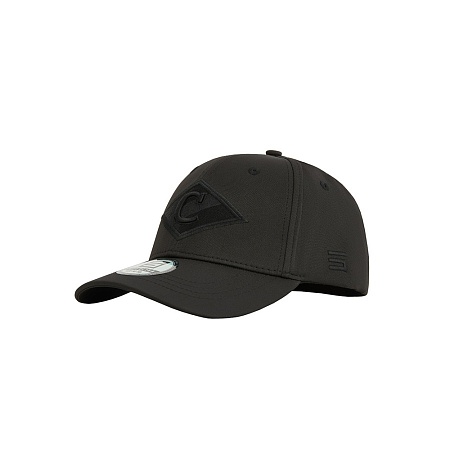 БЕЙСБОЛКА ХК СПАРТАК ЧЕРНАЯ МОНОХРОМ SR