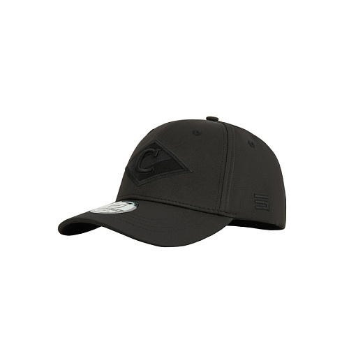 БЕЙСБОЛКА ХК СПАРТАК ЧЕРНАЯ МОНОХРОМ SR