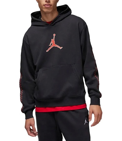 ТОЛСТОВКА NIKE M J FLT MVP FLC PO SR FN6352-010