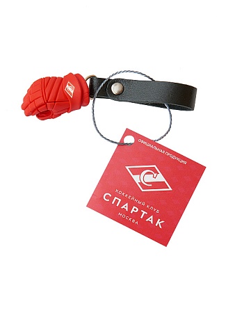 БРЕЛОК ХОККЕЙНАЯ ПЕРЧАТКА ХК СПАРТАК БХПК