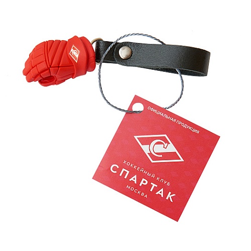 БРЕЛОК ХОККЕЙНАЯ ПЕРЧАТКА ХК СПАРТАК БХПК
