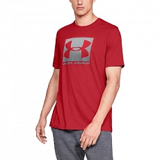 ФУТБОЛКА UNDER ARMOUR BOXED SPORTSTYLE GRAPHIC CHARGED COTTON SR 1329581-600