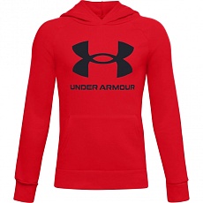 ТОЛСТОВКА UNDER ARMOUR RIVAL FLEECE HOODIE JR 1357585-600