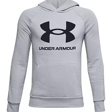 ТОЛСТОВКА UNDER ARMOUR RIVAL FLEECE HOODIE JR 1357585-011