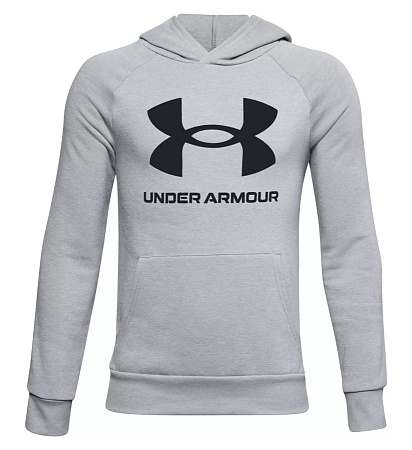 ТОЛСТОВКА UNDER ARMOUR RIVAL FLEECE HOODIE JR 1357585-011