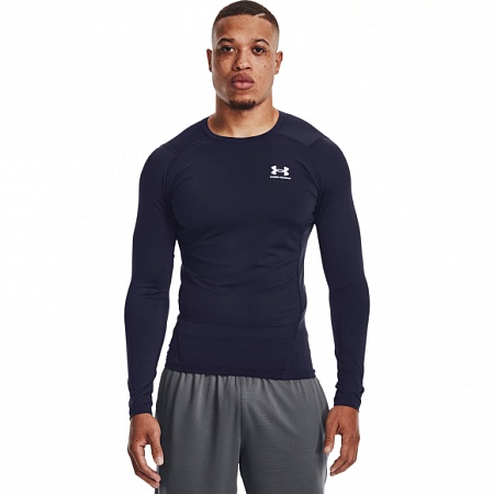 БЕЛЬЕ ФУТБОЛКА ДЛИННЫЙ РУКАВ UNDER ARMOUR HG COMP SR 1361524-410