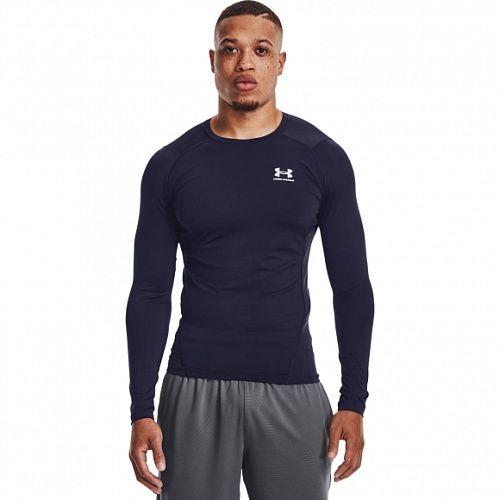БЕЛЬЕ ФУТБОЛКА ДЛИННЫЙ РУКАВ UNDER ARMOUR HG COMP SR 1361524-410