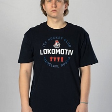Футболка "LOKOMOTIV" темно-синяя 741050