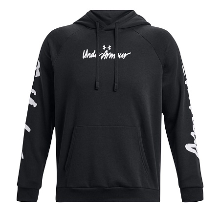 ТОЛСТОВКА UNDER ARMOUR RIVAL FLEECE GRAPHIC HOODIE SR 1379760-001