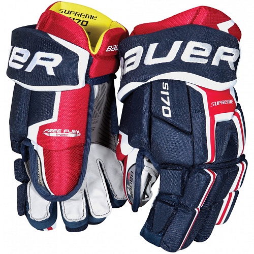 ПЕРЧАТКИ ХОККЕЙНЫЕ BAUER SUPREME S170 SR S17
