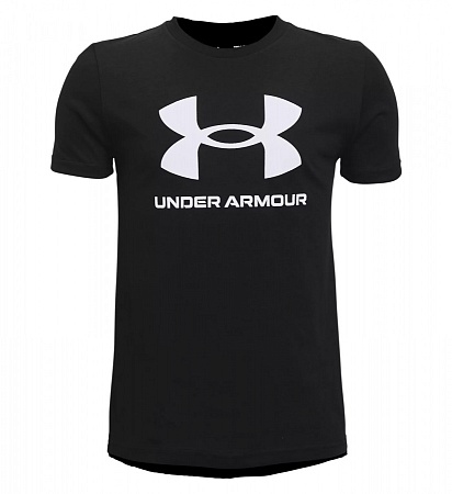 ФУТБОЛКА UNDER ARMOUR SPORTSTYLE LOGO SS JR 1363282-001