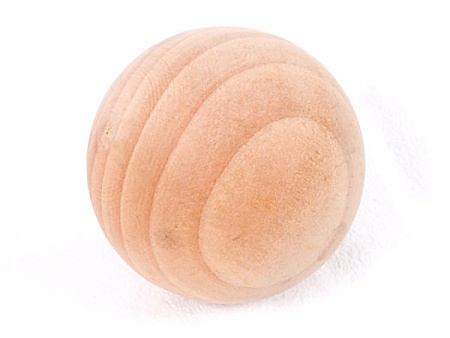 МЯЧ ХОККЕЙНЫЙ MAD GUY ДЕРЕВЯННЫЙ 50ММ