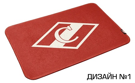 КОВРИК ДЛЯ КОНЬКОВ TSP ХК СПАРТАК ДИЗАЙН №1