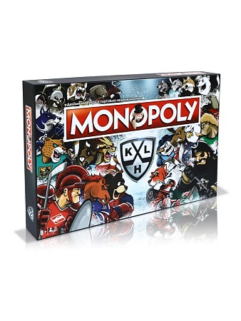 ИГРА МОНОПОЛИЯ КХЛ МАСКОТЫ