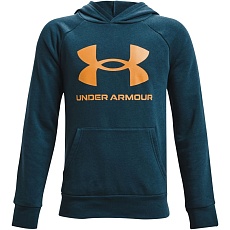 ТОЛСТОВКА UNDER ARMOUR RIVAL FLEECE HOODIE JR 1357585-413