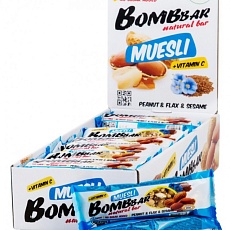 МУЛЬТИЗЛАКОВЫЙ БАТОНЧИК BOMBBAR 45g