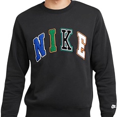 ТОЛСТОВКА NIKE M NK CLUB BB CREW LETTERS FZ0879-010