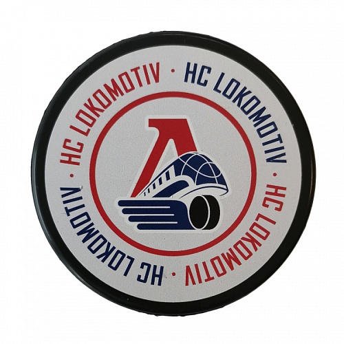 ШАЙБА СУВЕНИРНАЯ ЛОКОМОТИВ "БЕЛАЯ"