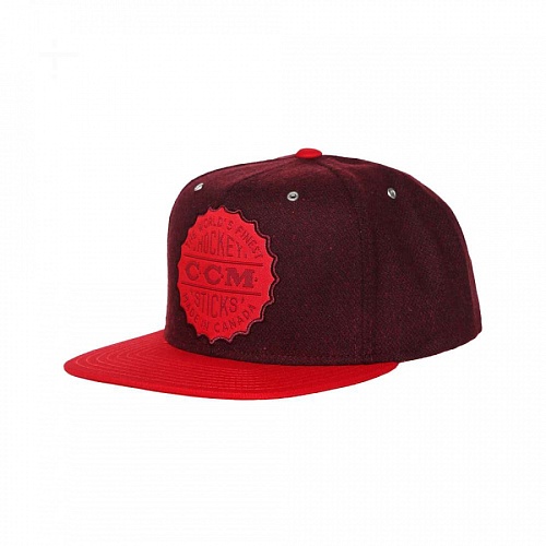 БЕЙСБОЛКА CCM HERITAGE FLAT BRIM SNAP BACK SR C4756