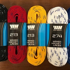ШНУРКИ WELL HOCKEY WAXED HOCKEY LACES 305 см/ 120"