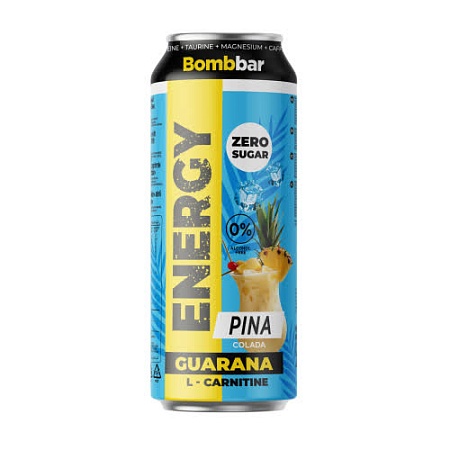 НАПИТОК BOMBBAR L-CARNITINE TAURINE 450ml
