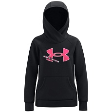 ТОЛСТОВКА UNDER ARMOUR RIVAL FLEECE LOGO HOODIE JR 1366046-001