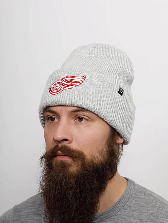 ШАПКА 47 BRAND NHL DETROIT RED WINGS SR H-BRNFZ05ACE-GY
