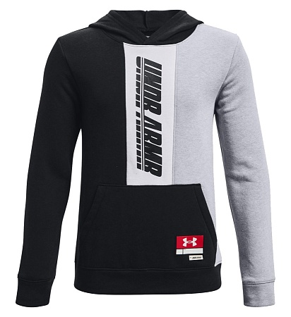 ТОЛСТОВКА UNDER ARMOUR BOYS BASELINE HOODIE JR 1366553-001