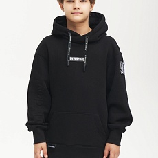 ТОЛСТОВКА IN HOCKEY WINTER COLLECTION 2024-2025 JR (ЧЕРНЫЙ С БЕЛОЙ ВЫШИВКОЙ)