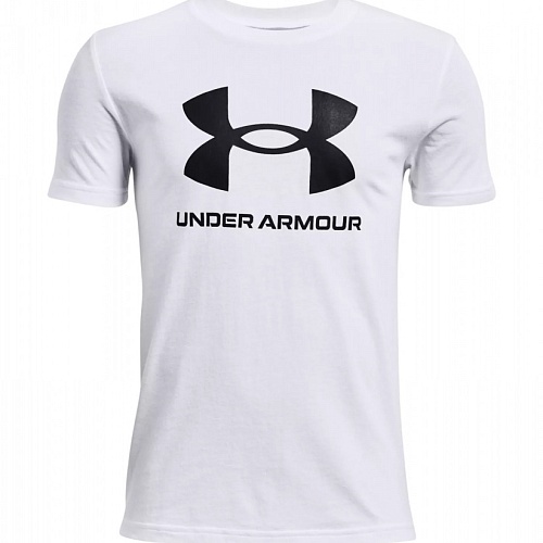 ФУТБОЛКА UNDER ARMOUR SPORTSTYLE LOGO SS JR 1363282-100