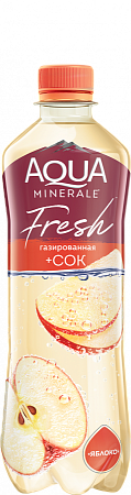 НАПИТОК AQUA MINERALE FRESH ЯБЛОКО 500ml