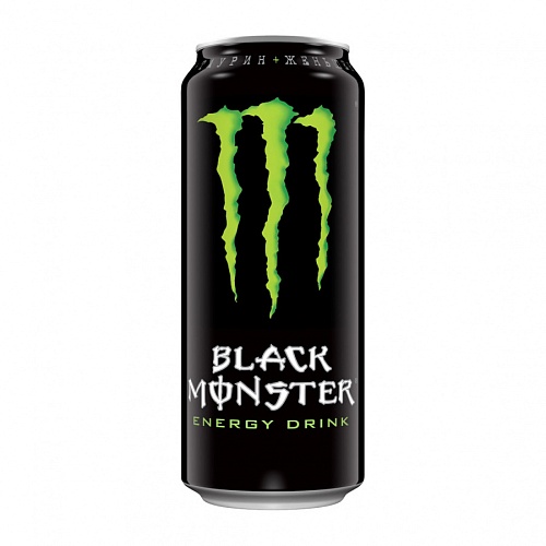 НАПИТОК ЭНЕРГЕТИЧЕСКИЙ BLACK MONSTER ENERGY 500мл