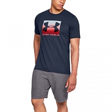 ФУТБОЛКА UNDER ARMOUR BOXED SPORTSTYLE GRAPHIC CHARGED COTTON SR 1329581-408