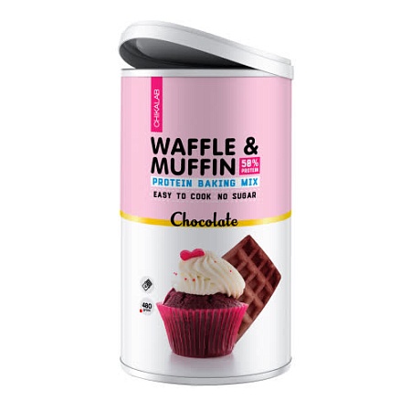 СМЕСЬ ДЛЯ КЕКСОВ/ВАФЕЛЬ CHIKALAB MAFFLE&MUFFIN 480g