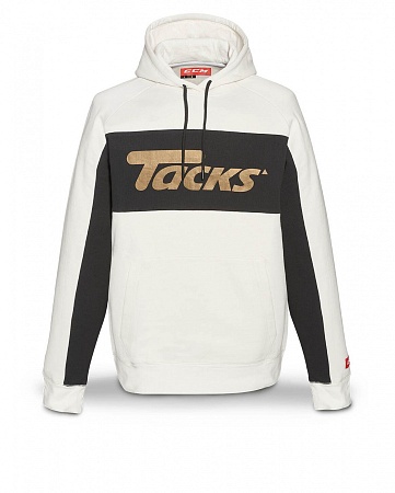 ТОЛСТОВКА CCM NOSTALGIA TACKS LOGO HOODED FLEECE BLANC DE BLANC