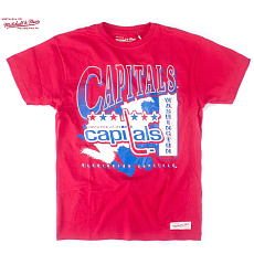ФУТБОЛКА MITCHELL&NESS MARQUEE TRADITIONAL WASHINGTON CAPITALS SR MN-4014