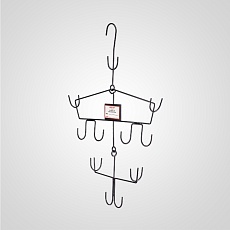 ВЕШАЛКА СКЛАДНАЯ ДЛЯ СУШКИ ХОККЕЙНОЙ ФОРМЫ MAD GUY сталь