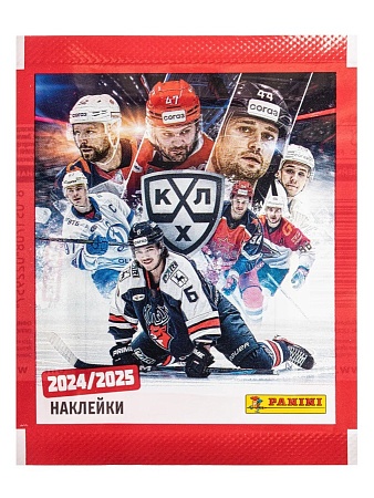 НАКЛЕЙКИ PANINI КХЛ 17 СЕЗОН 2024/2025 (5 НАКЛЕЕК)