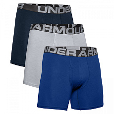   UNDER ARMOUR CHARGED COTTON 6IN 3PACK SR 1363617-400